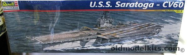 Monogram 1/542 USS Saratoga CV-60 Aircraft Carrier 'Final Configuration', 85-5025 plastic model kit